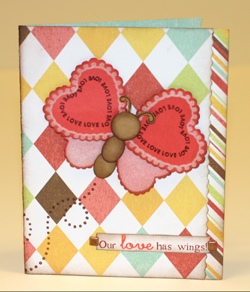 Our Love Has Wings Card