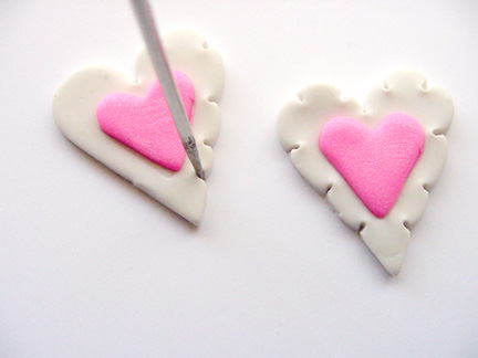 Valentine's Day Clay Hearts Step 4