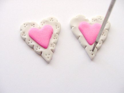 Valentine's Day Clay Hearts Step Five