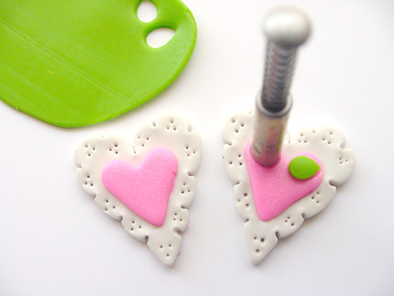Valentine's Day Clay Hearts Step 6