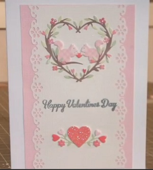 Vintage Inspired Valentine Card