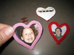 Easy Valentine Photo Pin