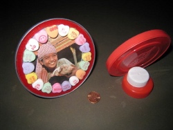 Valentine Plastic Lid Photo Frame