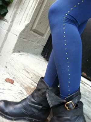 DIY Studded Leggings