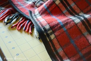 DIY Fleece Cape