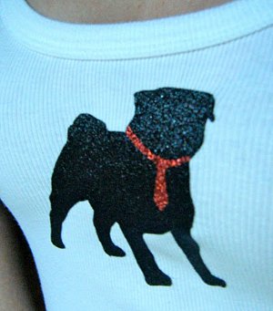 Glitzy Dog Tee