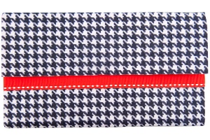 Houndstooth Clutch Purse