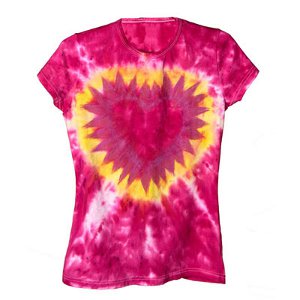 I Heart Tie Dye Tee