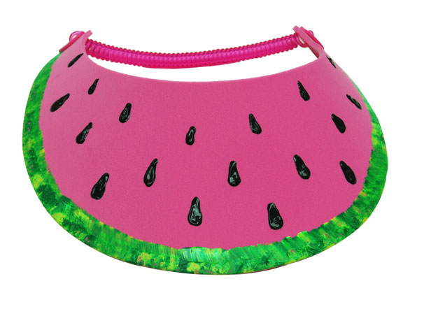 Watermelon Slice Summer Visor