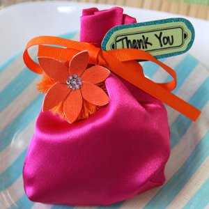 Bright and Bountiful Wedding Gift Bag