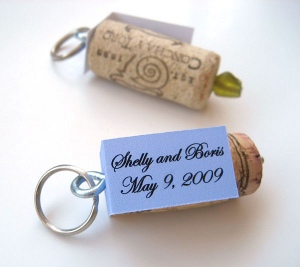 Quirky Cork Wedding Favor