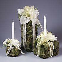 Floral Package Candleholder