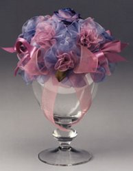 Flowered Flute Centerpiece