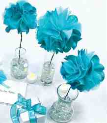 Frill Wedding: Centerpiece