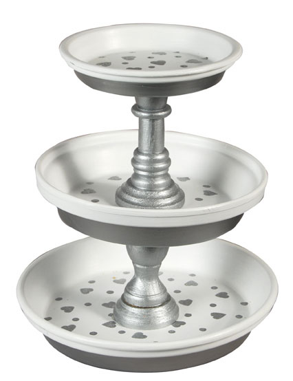 3-Tiered Wedding Serving Tray