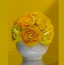 Yellow Rose Centerpiece