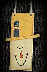 Wooden Slat Scarecrow
