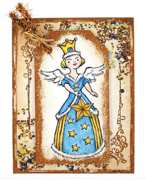 Christmas Angel Card