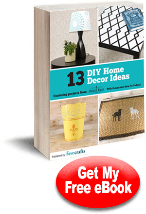 13 DIY Home Decor Ideas free eBook