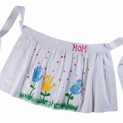 Fun Fingerpainted Apron