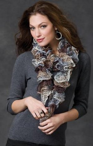 Soft and Smoky Potato Chip Scarf