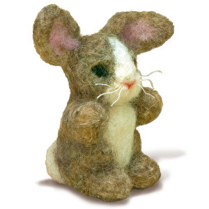 Bunny Felted Character Needle Felting Kit